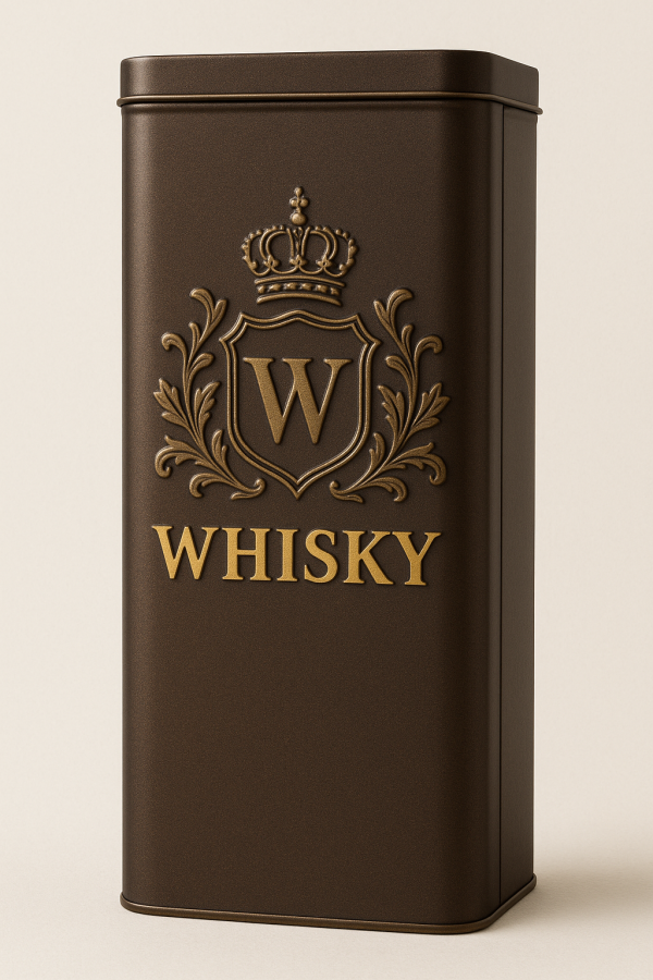 Custom Embossed Wine Tins